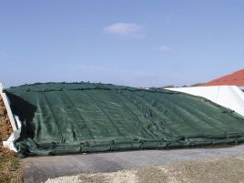 Siloschutzgitter Silo und Ernte