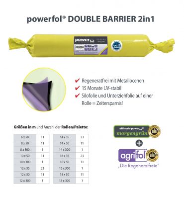 Silofolie 2 in 1 Silo und Ernte