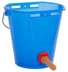 Kälbertränkeeimer transparent FlixClip Ventil Tierhaltung